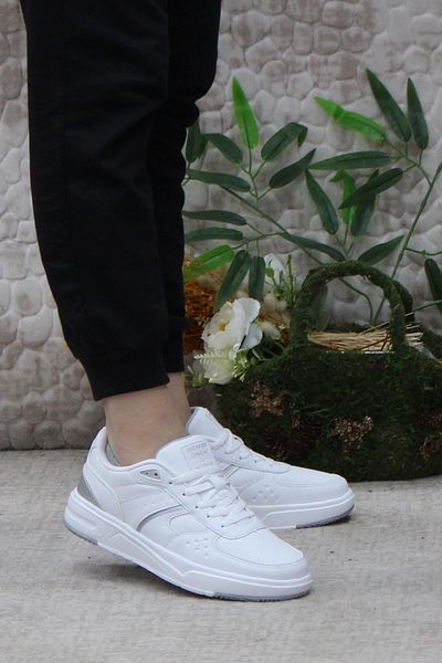 Kinetix Hegel Pu W Alb Argintiu Produs Original Confortabil Pantofi Sport damă 