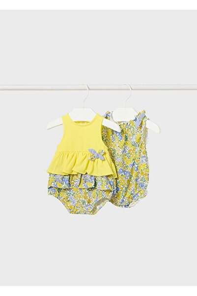 MAYORAL Yenidoğan 2'li baskılı set Better Cotton 0-1 Ay