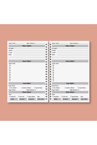 Kedirengi My Order Notebook