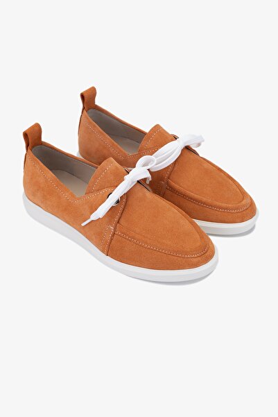 Valmenti Gireldo Women's Orange Genuine Leather Casual Shoes