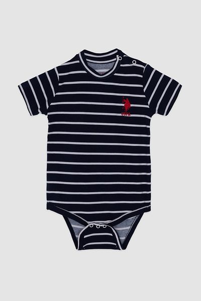 U.S. Polo Assn. US Polo Assn.Baby Boy Bodysuit - Short Sleeve USB1907