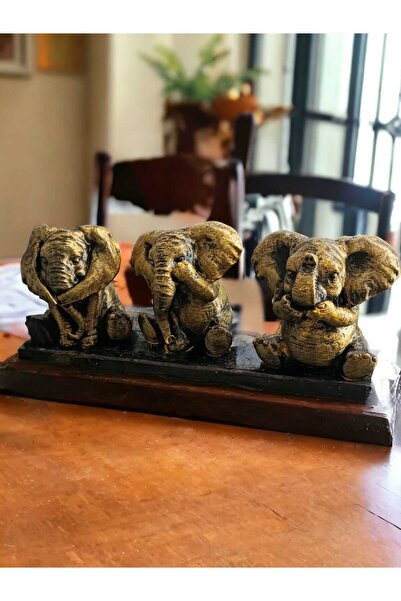 a life in games Görmedim Duymadım Bilmiyorum Altın Filler Biblo -Ev ve Ofis D...