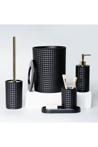 By Selim SELİM DEKOR NEPTUNE BANYO SETİ SİYAH