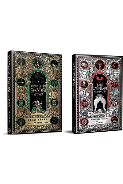 Teras Kitap Taht Oyunları + Yüzüklerin Efendisi ve Mitoloji Seti 2 Kitap Takım
