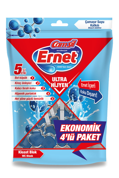 Ernet Ultra H.Çamaşır Suyu Katkılı 4X50G