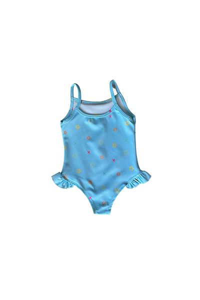 LYRA Summer Time Blue Fruity Girl's Swimsuit Beachwear