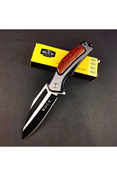 BUCK Cakistore Buck Ahşap Kabze Kamp Çakısı