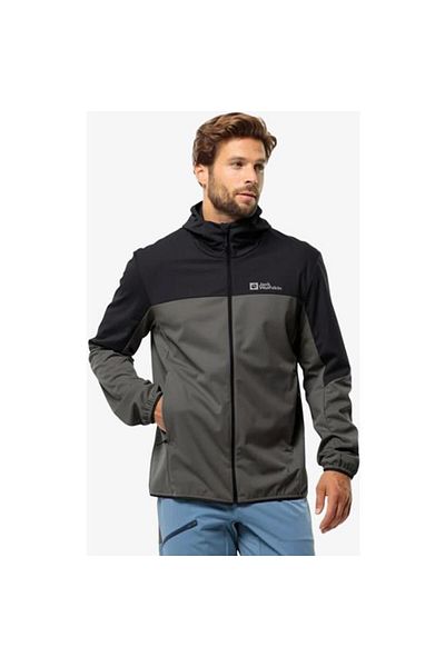 Jack Wolfskin Palton pentru bărbați FELDBERG HOODY M - Slate 6945