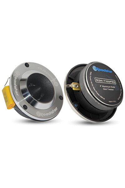 Roadstar RDH-T100PRO 10 Cm Yüksek Performanslı Tweeter 300W Maksimum 40W RMS ...