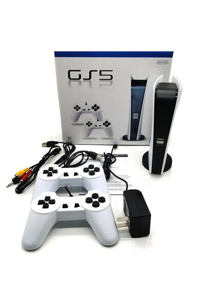 SIGHTZER TV OYUN KONSOLU GS5 ÇİFT KOLLU KABLOLU 200 OYUN YÜKLÜ NOSTALJİK ATARİ