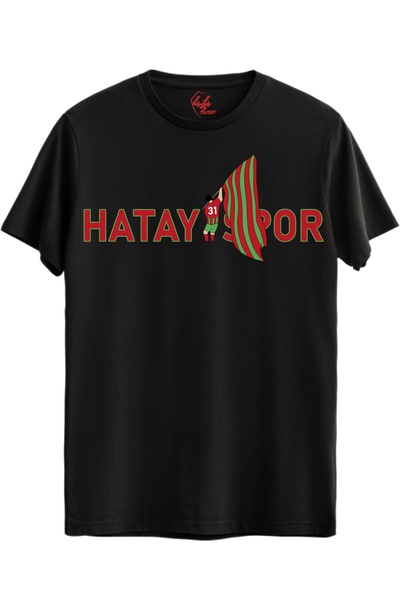 Double Ba2 Hatayspor 31 تي شيرت مع العلم