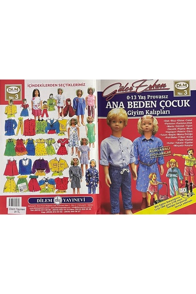 Güler Erkan Provasız Dikiş Kalıpları Dergisi