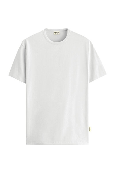John Frank BASIC T-SHIRT BEYAZ