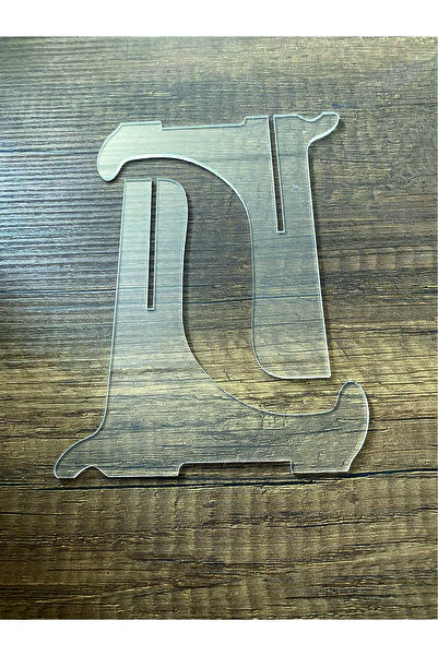 şamaksesuar 5 adet Pleksi Çerçeve Tabak Teşhir Ayağı Standı Sergi Ayak Şeffaf