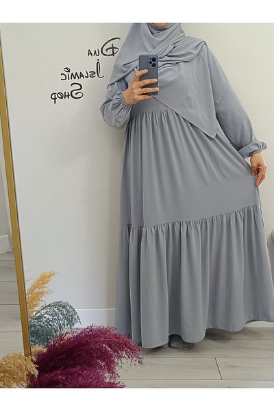 dua' is 1.Quality Medina Silk Shawl + Jilbab Clothes Set