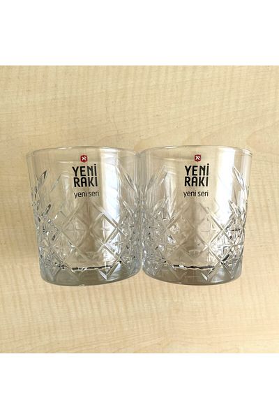 SANAT TACİRİ Collection 2 Pieces Long Brewing Racy Whisky Cup