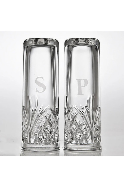 Kapris 2 Li Palle Lüks Cam Tuzluk Biberlik 11 Cm