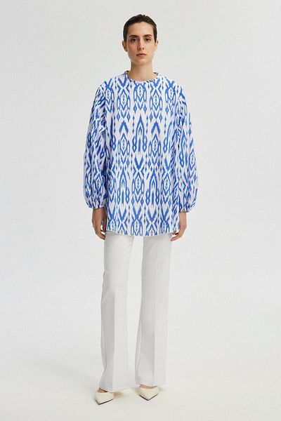 Touché Privé Oversize Patterned Tunic