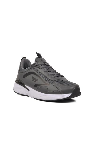 WALKWAY Men's Sneakers - Bolton Smoke-Black
