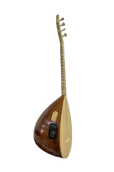 bademüzik Kısa Sap Bağlama Amerikan Cevizi Ritimli Ekolayzırlı Kaliteli