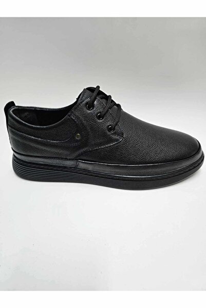 baykara Genuine Leather Large Size Men's Shoes - 45-46-...