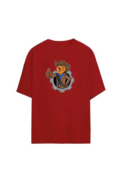 Adrift Fallout Unisex Oversize T-shirt - Designed