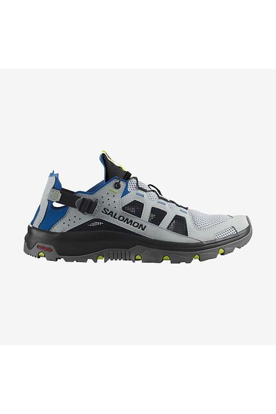 Salomon Techamphibıan 5 Pearl - Lapis Blue and Safety Yellow Outdoor Shoes L47113800