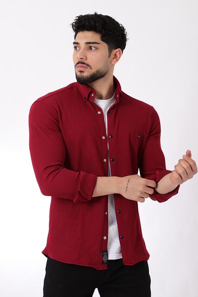 Stilkombin Knitted Plain Bady Shirt - XC U16788_40297