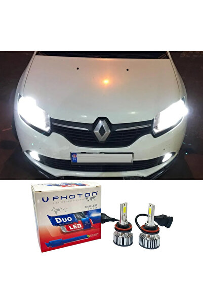 Photon Renault Symbol Uyumlu Led Xenon Kısa Far Ampulü H7 Duo Yeni Seri Beyaz