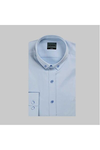 Sarar İNTERVİEW GOIAS UZUN KOL AÇIK MAVİ GÖMLEK