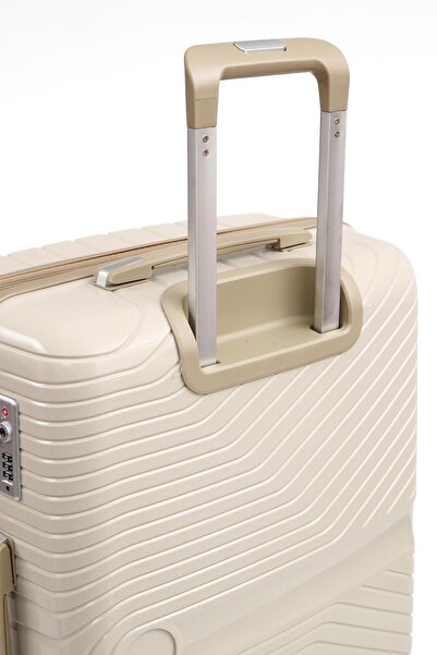 ÇÇS Ultra Hafif Polipropilen Kırılmaz Kabin Boy Valiz