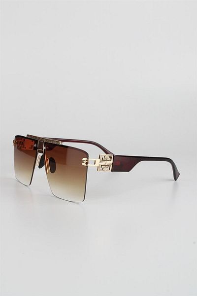 Max Polo Brown Women's Sunglasses with Uv400 Filter -615152
