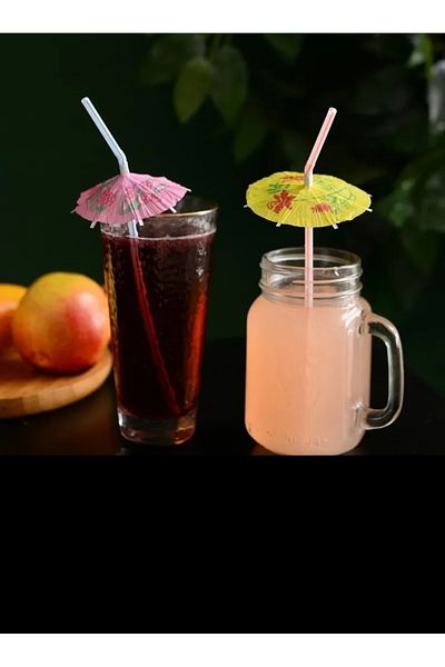 Mert Umbrella straw 50 pieces
