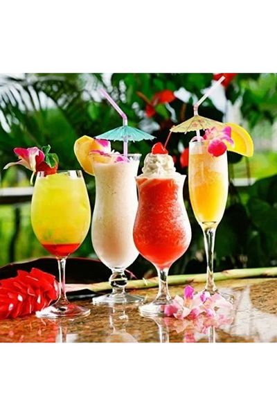 Mert Umbrella straw 50 pieces