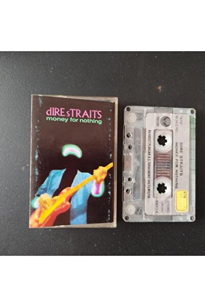 Plakperest Dire Straits ?–   Money For Nothing   –    1988 Türkiye Basım  Kas...