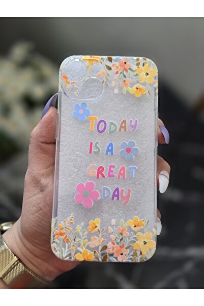 SUPER FRAME Iphone 13 Uyumlu Baskılı Şeffaf Telefon Kılıfı