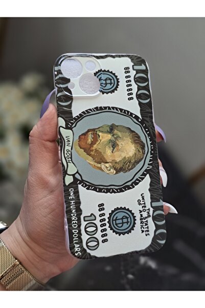SUPER FRAME Iphone 13 Uyumlu Van Gogh Tasarımlı Şeffaf Telefon Kılıfı