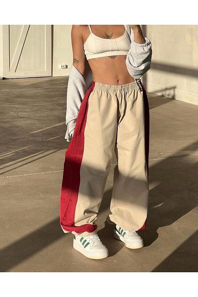 Touz Moda Μαύρο ριγέ Streetwear Φούτερ