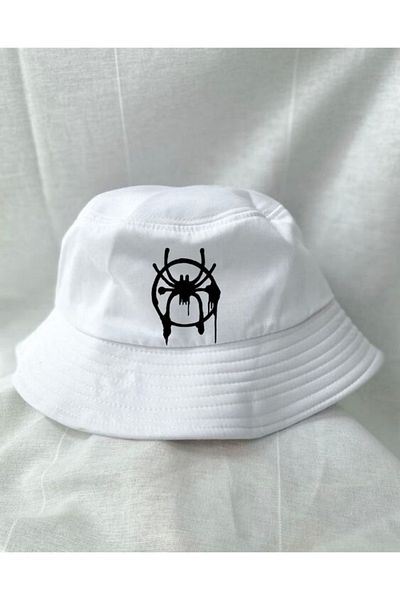 Touz Moda Καπέλο με ζιβάγκο Spider Graffiti Bucket