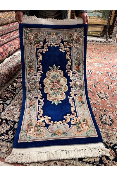 RD RAMAZAN DAĞ EL HALI SANATI El Dokuma kabartmalı Çin halısı pamuk üstü yün ...