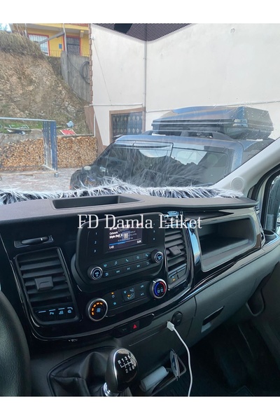 FD Damla Etiket فورد ترانزيت 2020-2023 - أسود لامع، طلاء طوربيد تصميم مخصص مج...