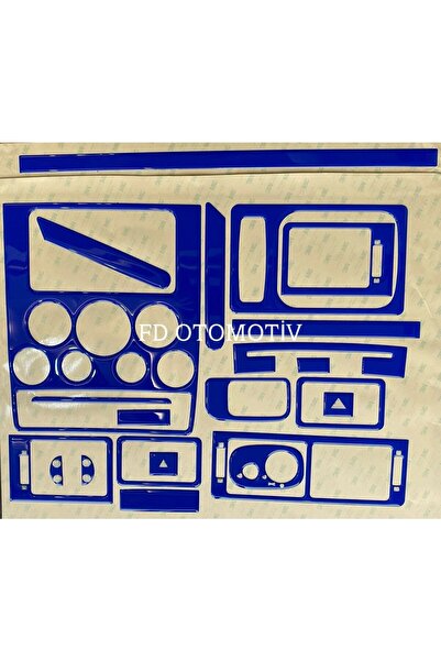 FD Damla Etiket Ford Connect 2002-2006 Torpedo Console Trim Chest Cover Set -...