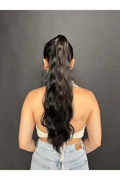 Suzan Peruk Mini Mandallı Tokalı Postiş Topuz At kuyruğu Renk seçenekli Suzan at kuyruğu