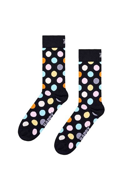 Happy Socks Packung mit 3 Unisex-Socken – Classic, Muster, Baumwollmischung, Gemischte Farben