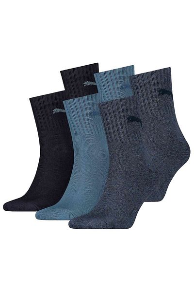 Puma Unisex Sportsocken, 6 Paar - Short Crew Socks, Tennissocken, einfarbig