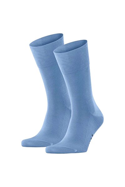 FALKE Herren Socken 2er Pack - Tiago, Strümpfe, Baumwolle, Logo, lang, einfarbig