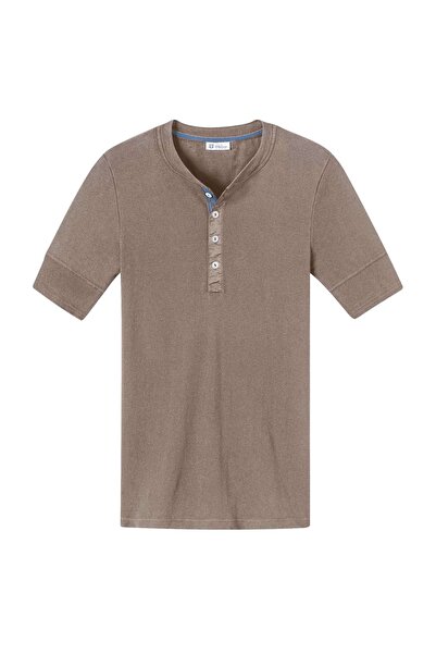Schiesser Revival Herren Shirt - 1/2 Arm, Kurzarm Unterhemd, Karl-Heinz