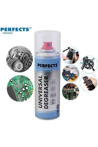 DSG Yağsız Kontak Sprey - Perfects 200ml - Universal Degreaser - Yağsız Temizleme Sprey 12 ADET