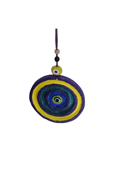 Atölye DNZ Hangable Decor Evil Eye Bead Door, Balcony and Garden Ornament