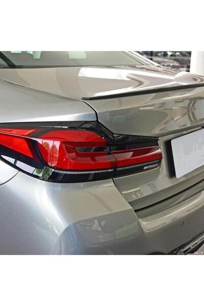 Carmind Bmw 5 Serisi Uyumlu  G30 Bagaj Üstü Spoiler Piano Black 2019-